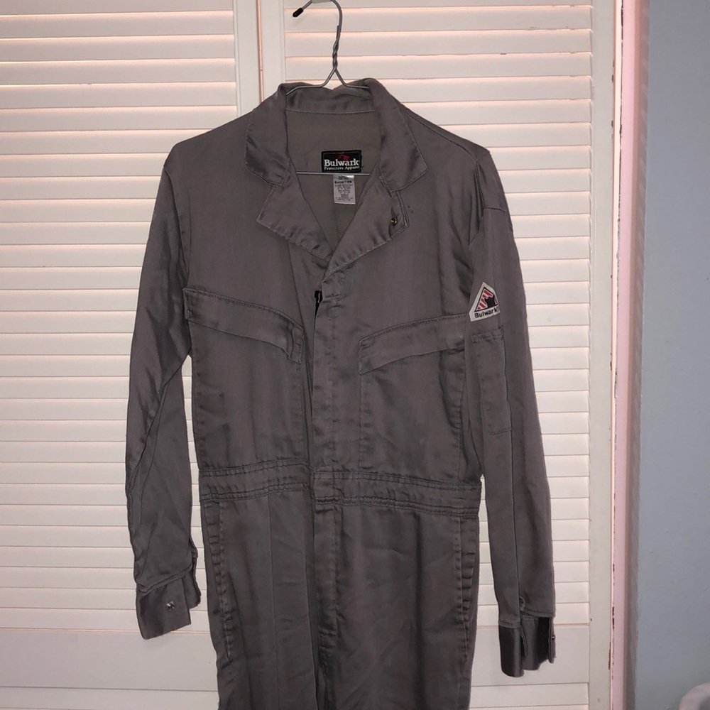 Bulwark Protective Apparel Excel FR Gray Coverall